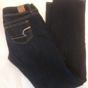 American Eagle dark jeans